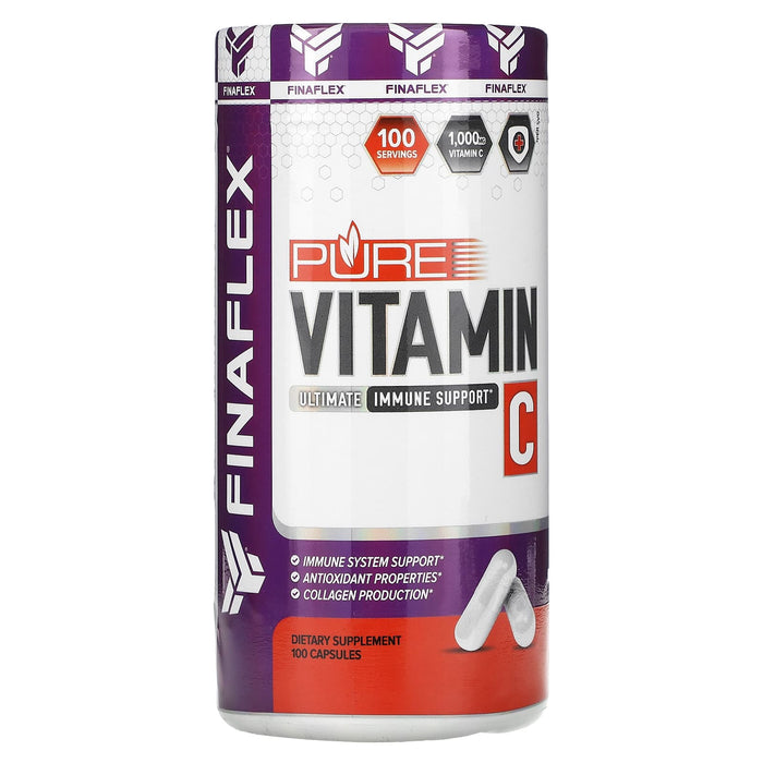 Finaflex, Pure Vitamin C, 1,000 mg, 100 Capsules