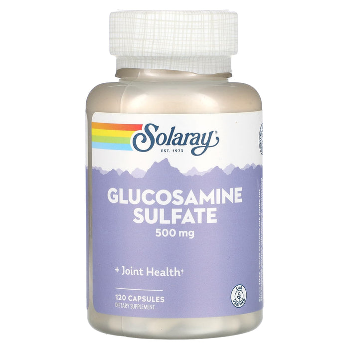 Solaray, Glucosamine Sulfate, 500 mg, 120 Capsules