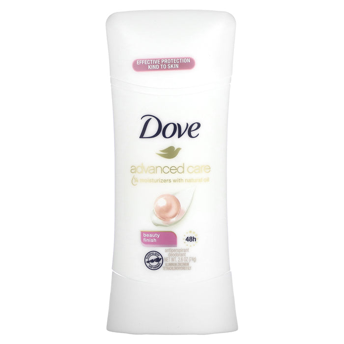 Dove, Advanced Care, Antiperspirant Deodorant, Beauty Finish, 2.6 oz (74 g)