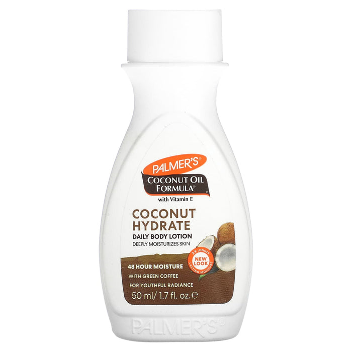 Palmers, Coconut Oil Formula with Vitamin E, Coconut Hydrate Daily Body Lotion, 1.7 fl oz (50 ml)