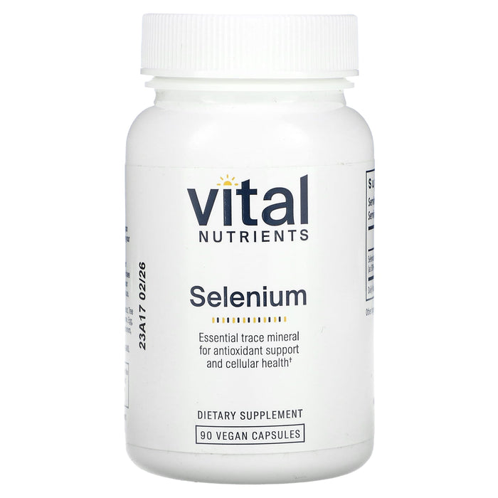 Vital Nutrients, Selenium, 90 Vegan Capsules
