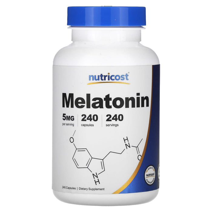 Nutricost, Melatonin, 12 mg, 240 Tablets