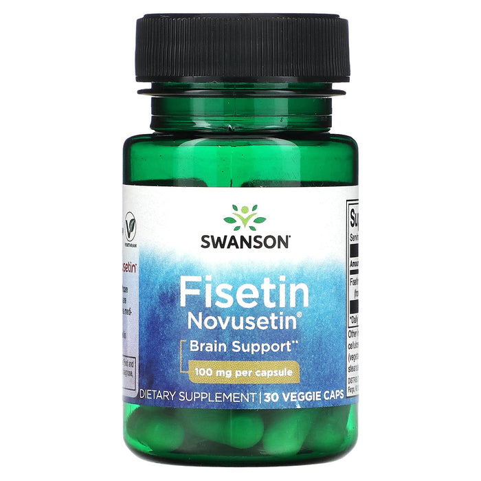 Swanson, Fisetin Novusetin, 100 mg, 30 Veggie Caps