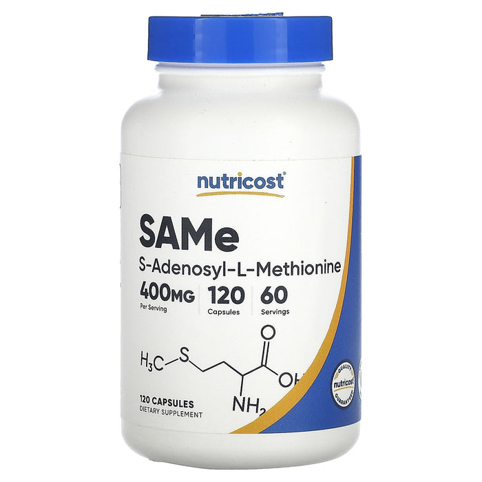 Nutricost, SAMe, 200 mg, 120 Capsules