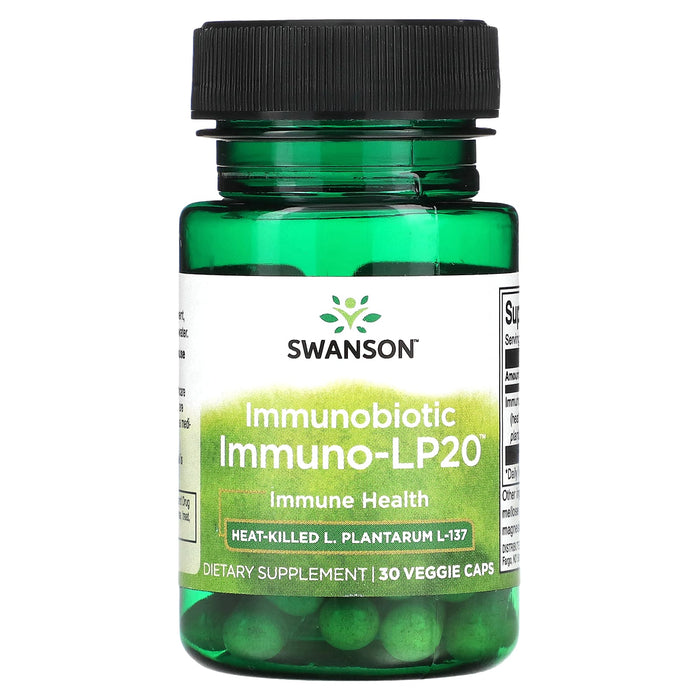 Swanson, Immunobiotic, Immuno-LP20, 30 Veggie Caps