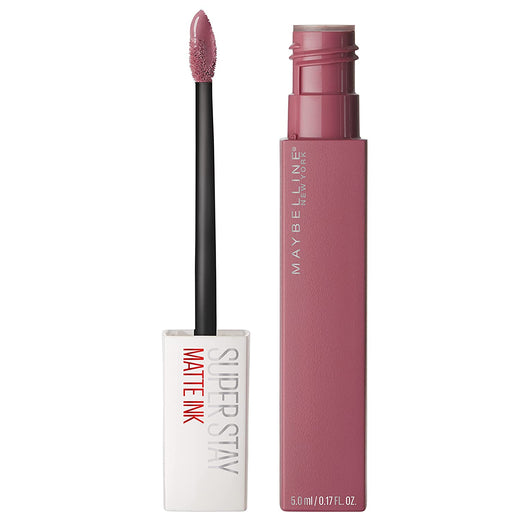 Maybelline Super Stay Matte Ink Liquid Lipstick Makeup, Long Lasting High Impact Color, up to 16H Wear, Lover, Mauve Neutral, 1 Count