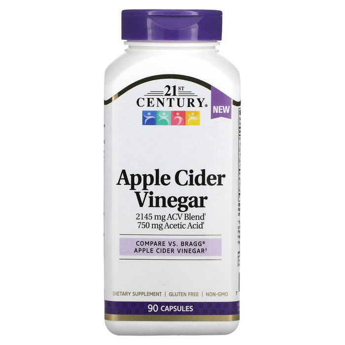 21st Century, Apple Cider Vinegar, 90 Capsules