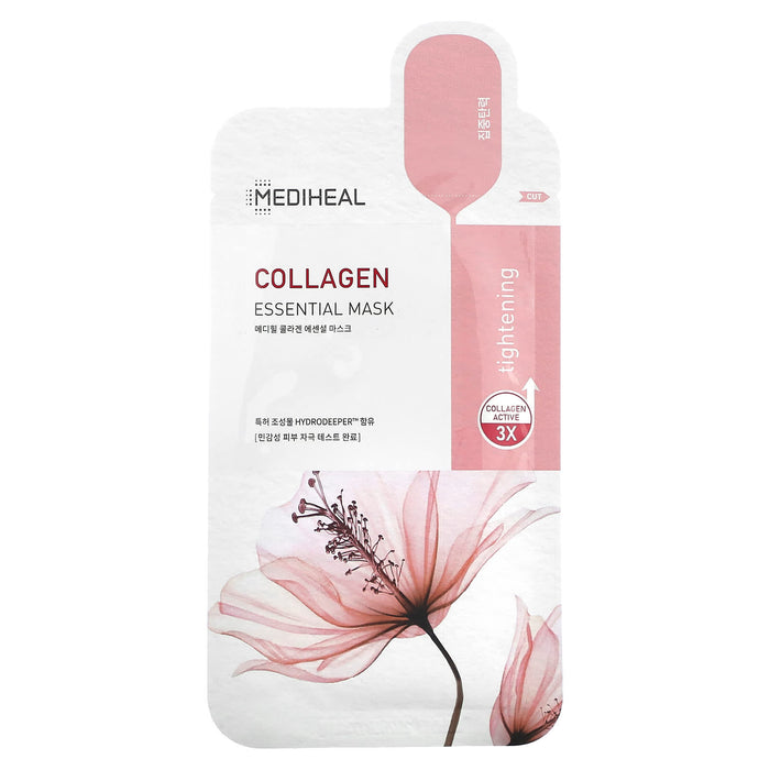 Mediheal, Collagen, Essential Beauty Mask, 1 Sheet, 0.81 fl oz (24 ml)