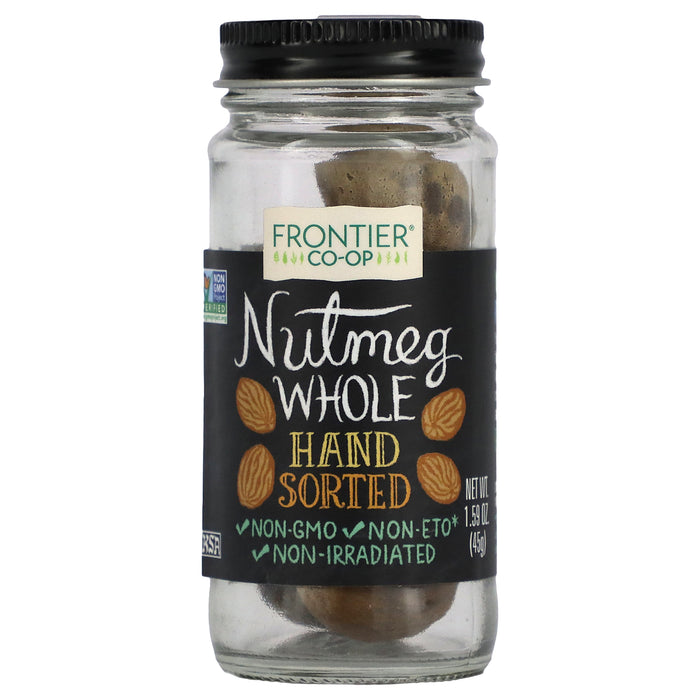 Frontier Co-op, Nutmeg, Whole, 1.59 oz (45g)