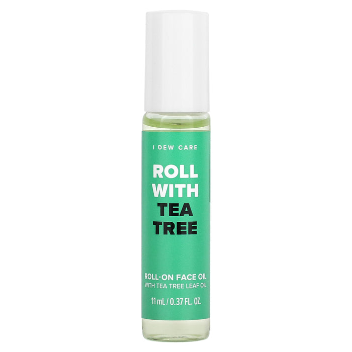 I Dew Care, Roll-On Face Oil with Tea Tree Leaf Oil, 0.37 fl oz (11 ml)
