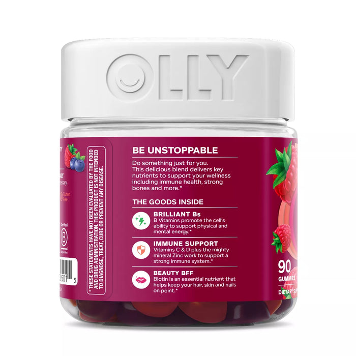 OLLY Women'S Multivitamin Gummies - Berry