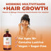 Maryruth'S Liquid Multivitamin + Lustriva® Hair Growth Vitamins | Biotin 10000Mcg | Vitamin D | Clinically Tested for Thicker Hair, Wrinkles, Fine Lines, Skin Care | Ages 18+ | 15.22 Fl Oz