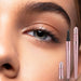 Eyebrow Tattoo Pencil 4 Fork Tip 3D Microblading, 2024 New Waterproof Eyebrow Pencil, Natural Makeup Fine Stroke Magic Eyebrow Pencil with 4 Micro-Fork Tip for Women (Dark Brown)