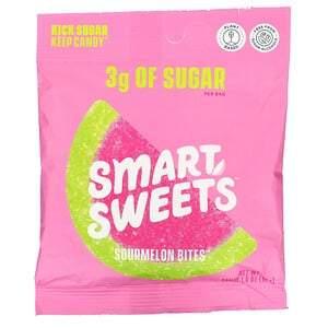 SmartSweets, Sourmelon Bites, Watermelon, 1.8 oz (50 g) - HealthCentralUSA