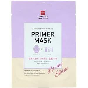 Leaders, Primer Beauty Mask, Let Me Shine, 1 Sheet, 0.84 fl oz (25 ml) - HealthCentralUSA