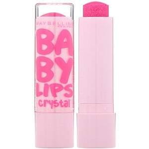 Maybelline, Baby Lips Crystal, Moisturizing Lip Balm, 140 Pink Quartz, 0.15 oz (4.4 g) - HealthCentralUSA