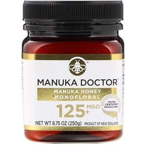 Manuka Doctor, Manuka Honey Monofloral, MGO 125+, 8.75 oz (250 g) - HealthCentralUSA