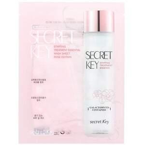 Secret Key, Starting Treatment Essential Beauty Mask Sheet, Rose Edition, 10 Sheets, 1.05 oz (30 g) Each - HealthCentralUSA