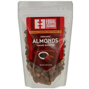 Equal Exchange, Organic Tamari Roasted Almonds, 8 oz (227 g) - HealthCentralUSA