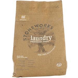 Grab Green, Stoneworks, Laundry Detergent Pods, Oak Tree, 50 Loads, 1.65 lbs (750 g) - HealthCentralUSA