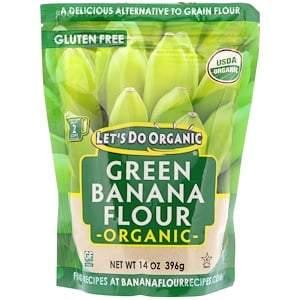 Edward & Sons, Let's Do Organic, Organic Green Banana Flour, 14 oz (396 g) - HealthCentralUSA