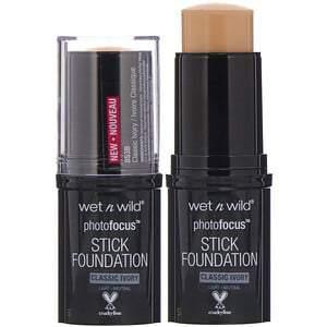 Wet n Wild, PhotoFocus Stick Foundation, Classic Ivory, 0.42 oz (12 g) - HealthCentralUSA