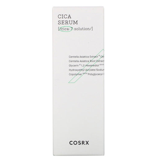 Cosrx, Pure Fit, Cica Serum, 1.01 fl oz (30 ml) - HealthCentralUSA