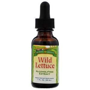 Sunny Green, Wild Lettuce, 1 fl oz (30 ml) - HealthCentralUSA