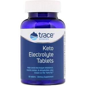 Trace Minerals Research, Keto Electrolyte Tablets, 90 Tablets - HealthCentralUSA
