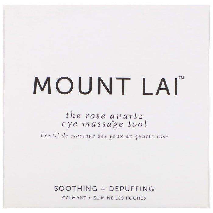 Mount Lai, The Rose Quartz Eye Massage Tool, 1 Tool - HealthCentralUSA