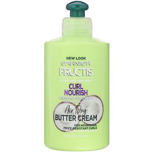 Garnier, Fructis, Curl Nourish, Leave in Treatment, Air Dry Butter Cream, 10.2 fl oz (300 ml) - HealthCentralUSA