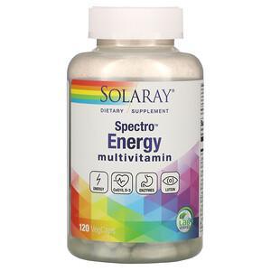 Solaray, Spectro Energy Multivitamin, 120 VegCaps - HealthCentralUSA