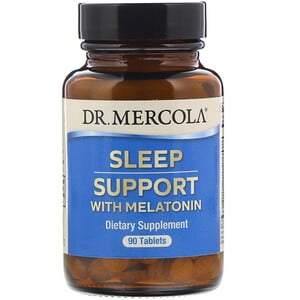 Dr. Mercola, Sleep Support with Melatonin, 90 Tablets - HealthCentralUSA