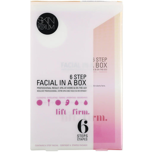 SFGlow, 6 Step Facial In A Box, Lift + Firm, 1 Set - HealthCentralUSA