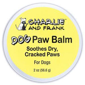 Charlie & Frank, Dog Paw Balm, 2 oz (56.6 g) - HealthCentralUSA