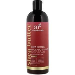Artnaturals, Shea Butter, Avocado & Lychee Conditioner, Moisturizing Silk, For Dry Hair, 16 fl oz (473 ml) - HealthCentralUSA