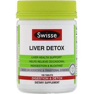 Swisse, Ultiboost, Liver Detox, 180 Tablets - HealthCentralUSA