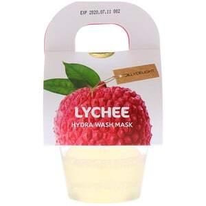 DillyDelight, Lychee Hydra Wash Mask, 100 g - HealthCentralUSA