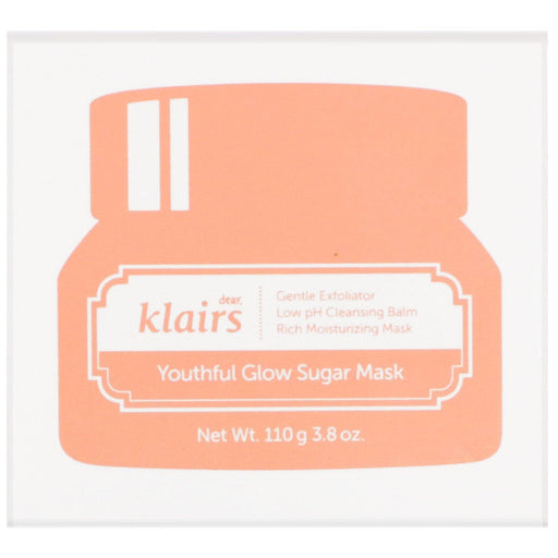 Dear, Klairs, Youthful Glow Sugar Beauty Mask, 3.8 oz (110 g) - HealthCentralUSA
