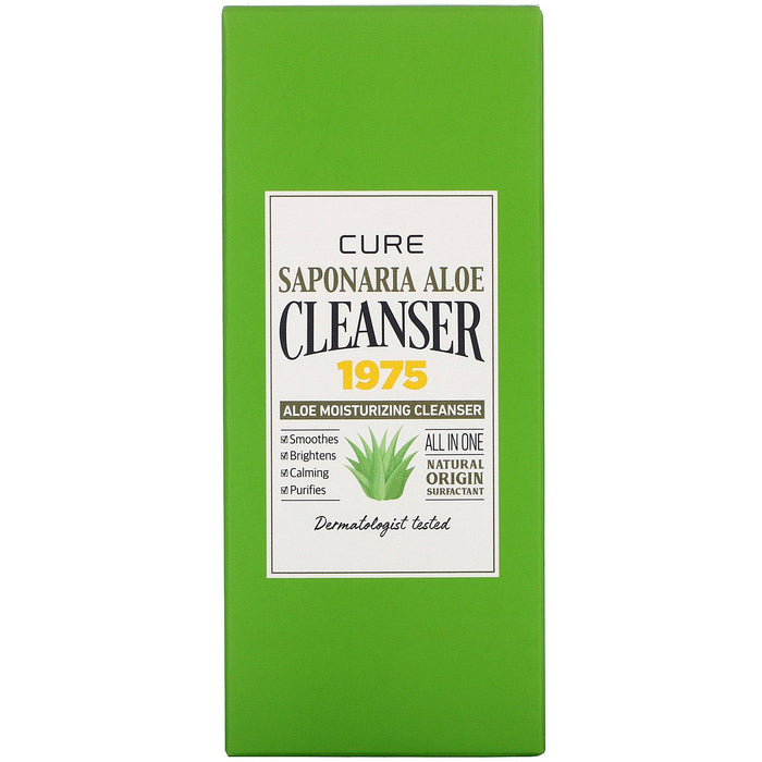 Cure, Saponaria Aloe Cleanser 1975, 215 g - HealthCentralUSA