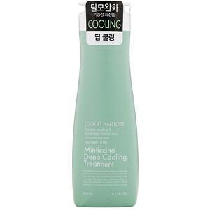 Doori Cosmetics, Look At Hair Loss, Minticcino Deep Cooling Treatment, 16.9 fl oz (500 ml) - HealthCentralUSA
