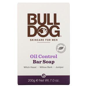 Bulldog Skincare For Men, Bar Soap, Oil Control, 7.0 oz (200 g) - HealthCentralUSA