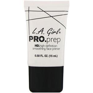 L.A. Girl, Pro Prep HD Face Primer, Clear, 0.5 fl oz (15 ml) - HealthCentralUSA
