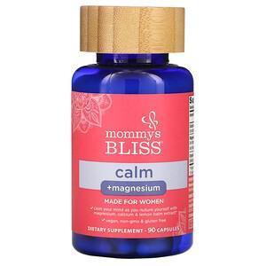 Mommy's Bliss, Calm + Magnesium, For Women, 90 Capsules - HealthCentralUSA