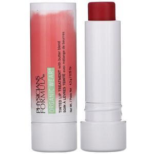 Physicians Formula, Organic Wear, Tinted Lip Treatment, Love Bite, 0.15 oz (4.3 g) - HealthCentralUSA