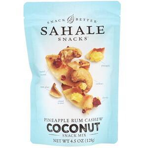 Sahale Snacks, Snack Mix, Pineapple Rum Cashew Coconut , 4.5 oz (128 g) - HealthCentralUSA