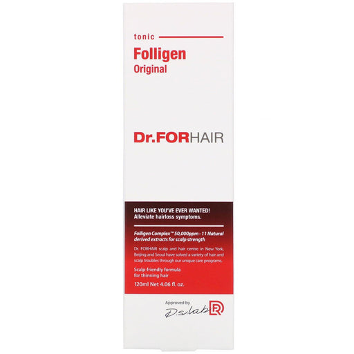 Dr.ForHair, Folligen Tonic Original, 4.06 fl oz (120 ml) - HealthCentralUSA