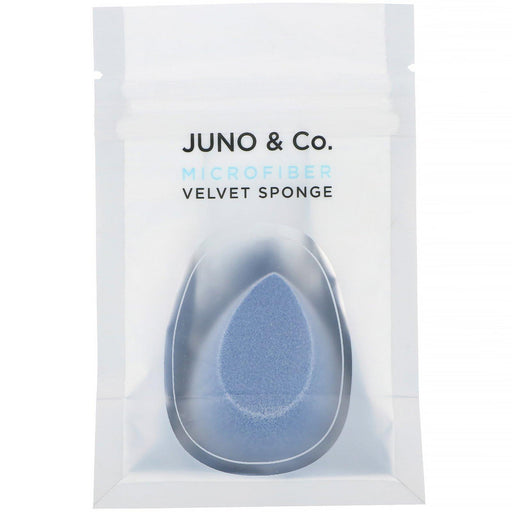Juno & Co., Microfiber Sponge, Velvet, 1 Count - HealthCentralUSA