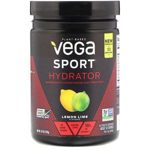 Vega, Sport, Hydrator, Lemon-Lime, 4.9 oz (139 g) - HealthCentralUSA