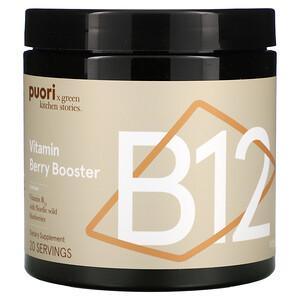Puori, Vitamin B12 Berry Booster, 20 Sticks - HealthCentralUSA